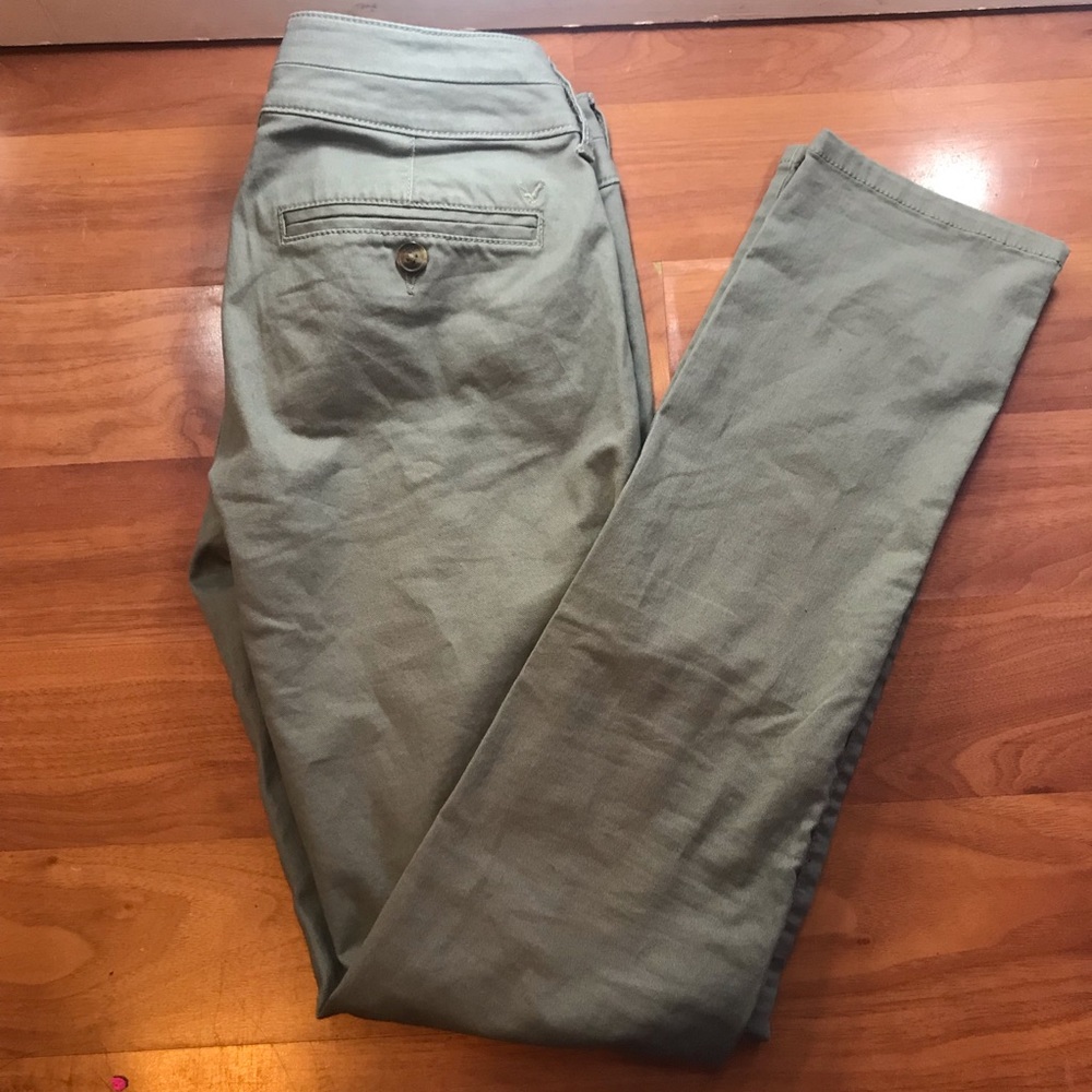 American eagle green jeans